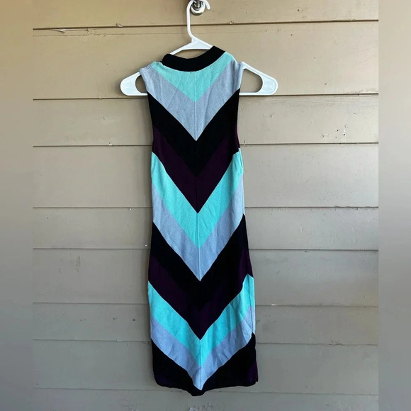 Free People I Got You Chevron Sleeveless Party Dress - Size XS - Picture 5 of 5